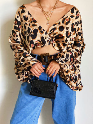 Leopard Goddess Top