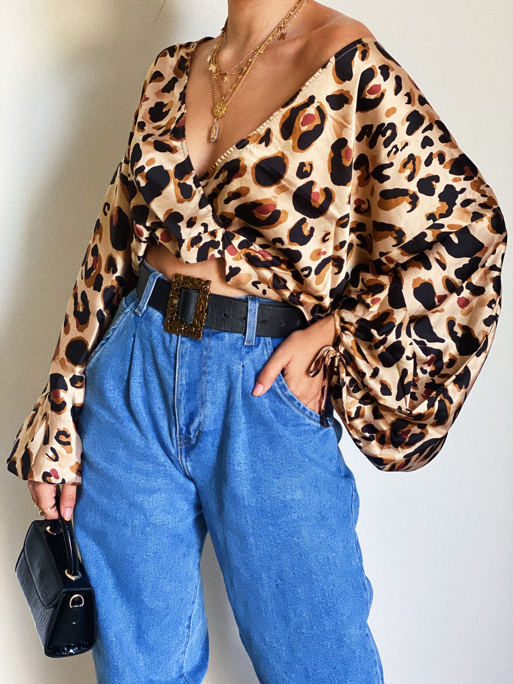 Leopard Goddess Top