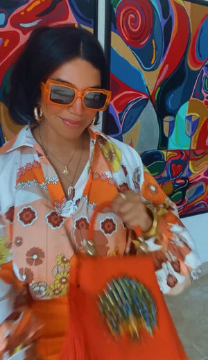 Orange Sunglasses