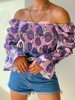 Lilac Skies Top