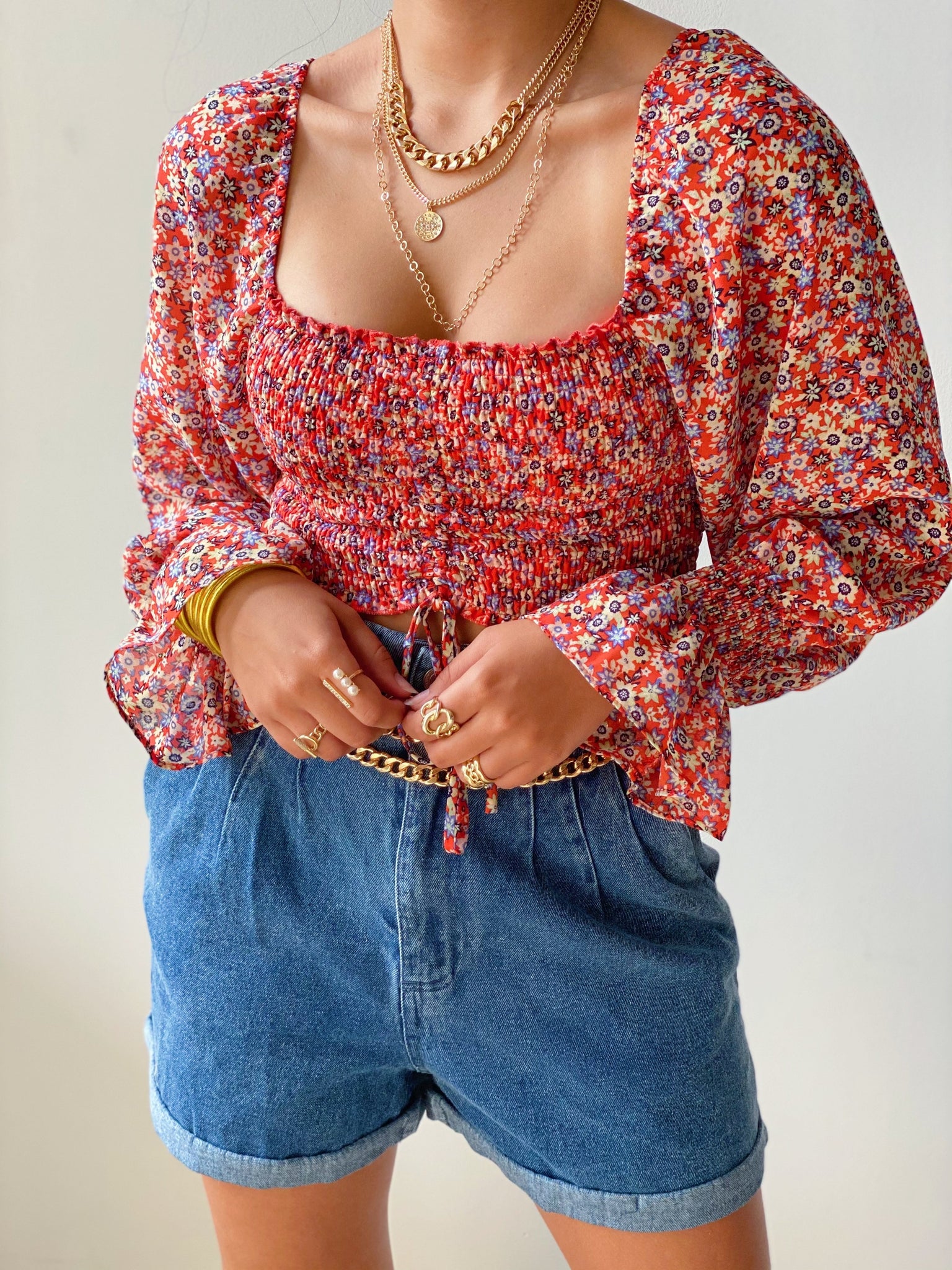 Blooming Rose Top