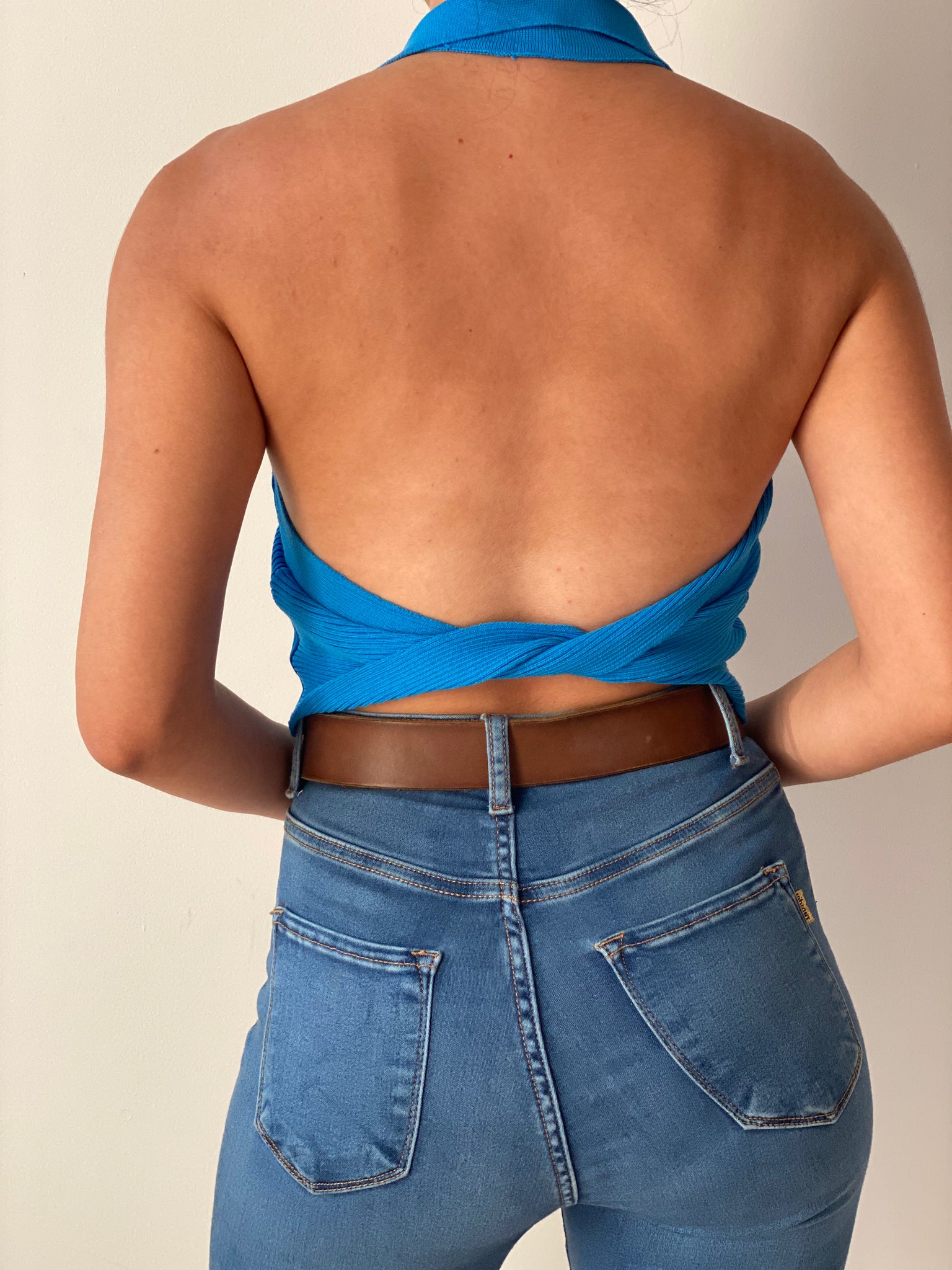 Molly Top in Blue