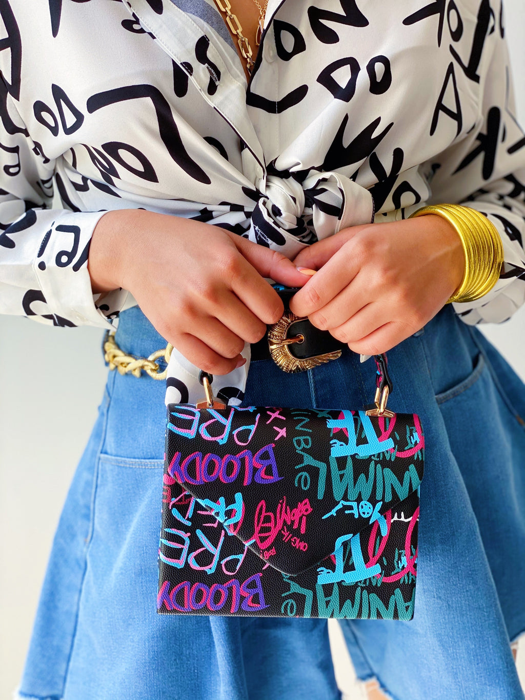 Graffiti Purse