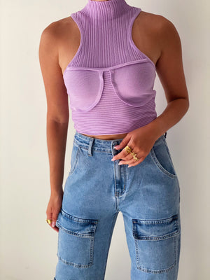 Arlo Top in Purple