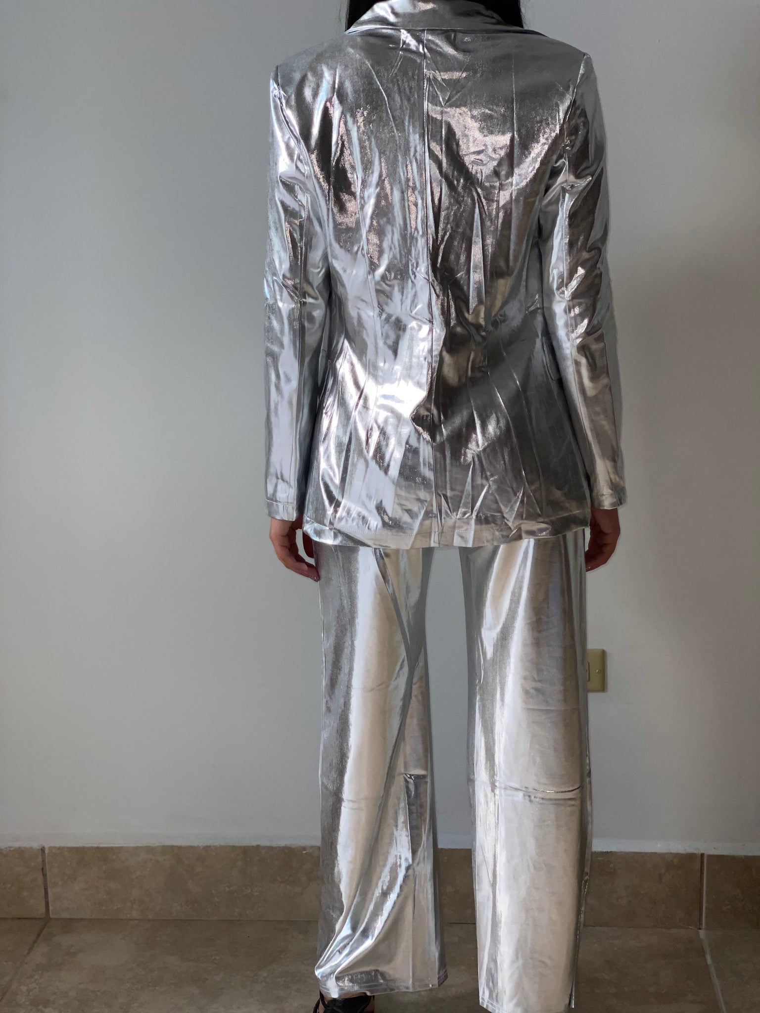 Radiance Suit in Silver