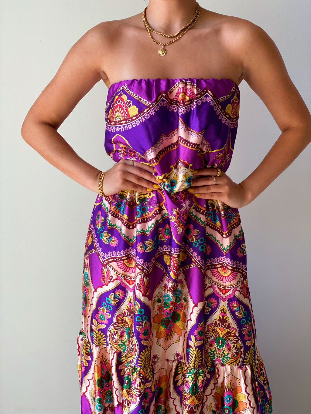 Sun Bay Dress in Purple