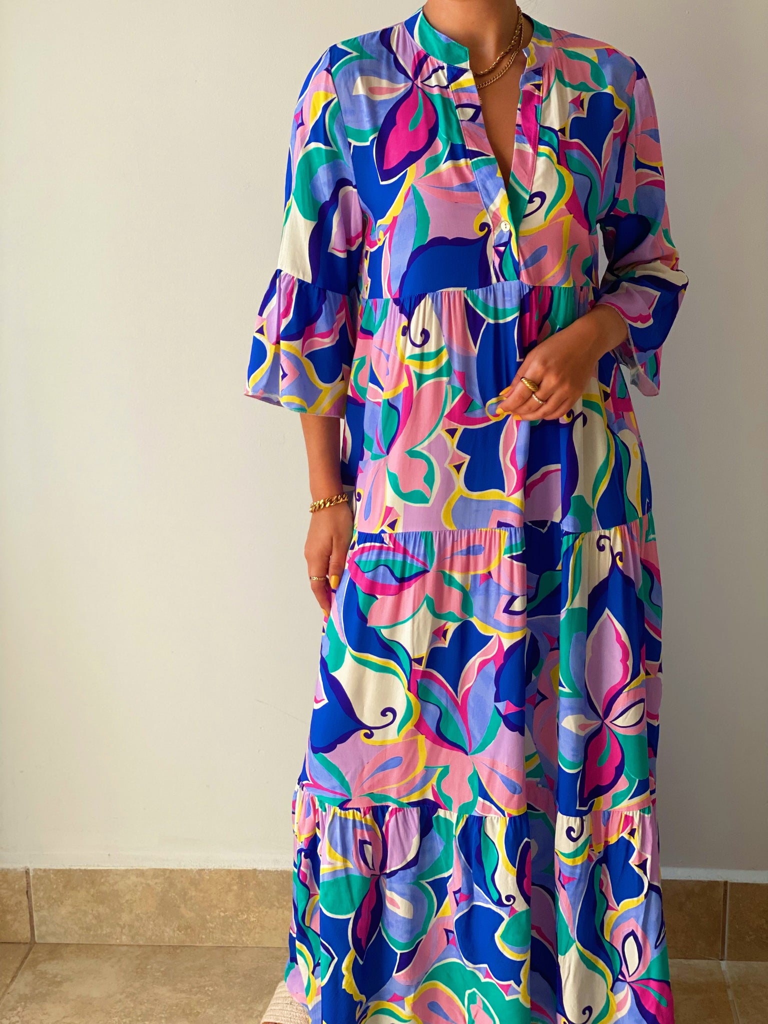 Watercolor Maxi Dress 2.0