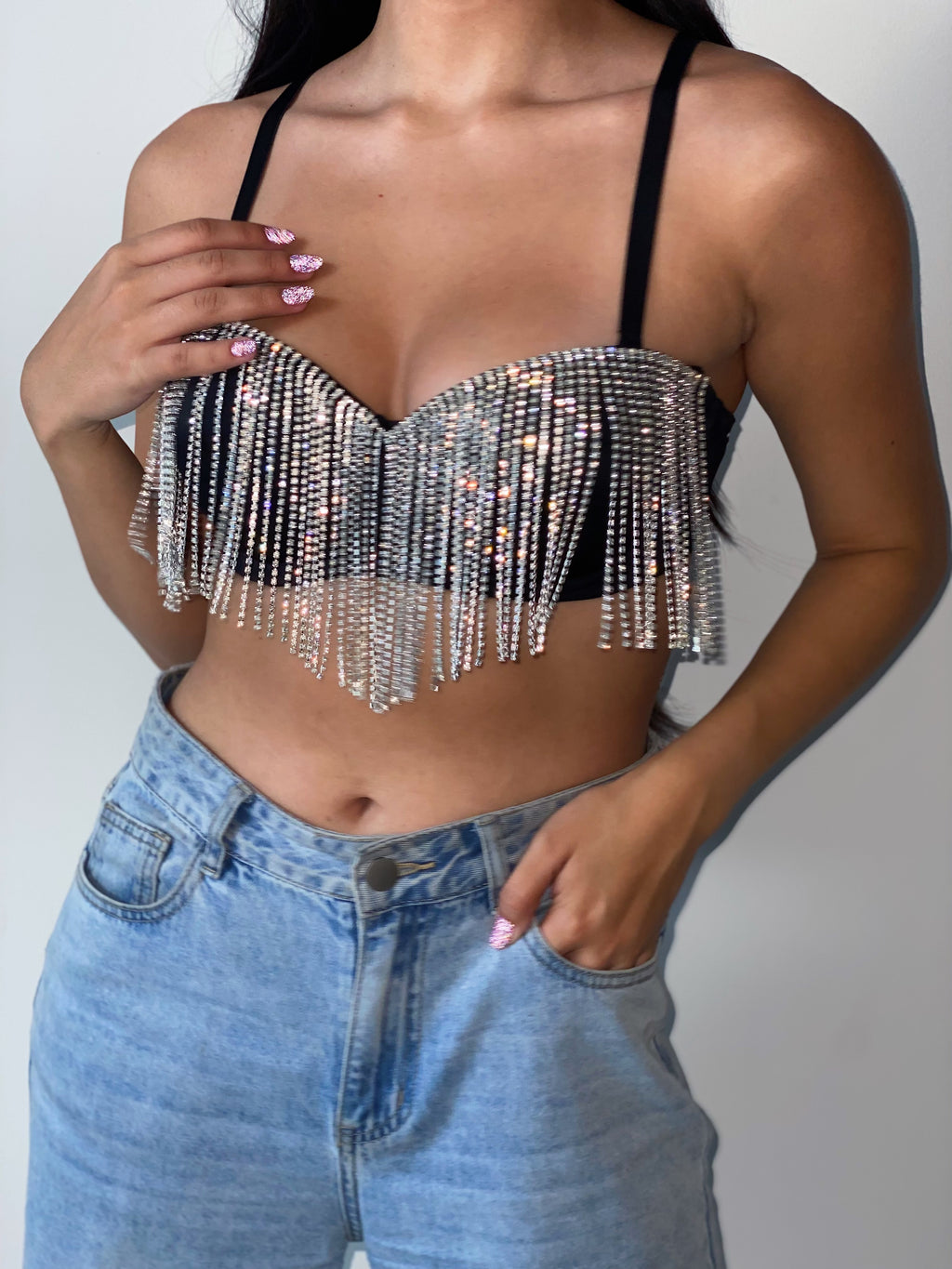 Shooting Stars Crop Top