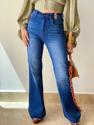 Vibrant Flare Jeans