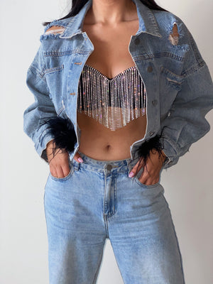 Shooting Stars Crop Top