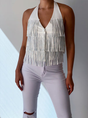 Disco Fringe Vest