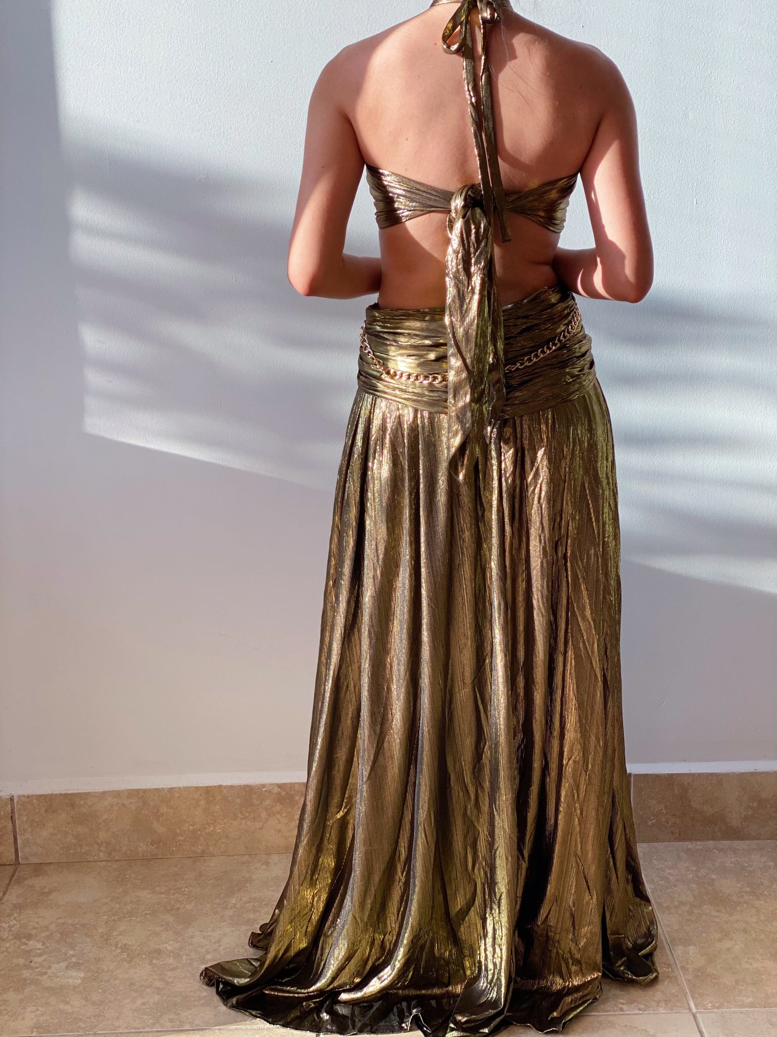 Golden Goddess Dress