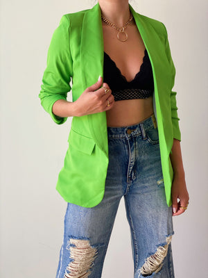 On the Run Blazer in Green