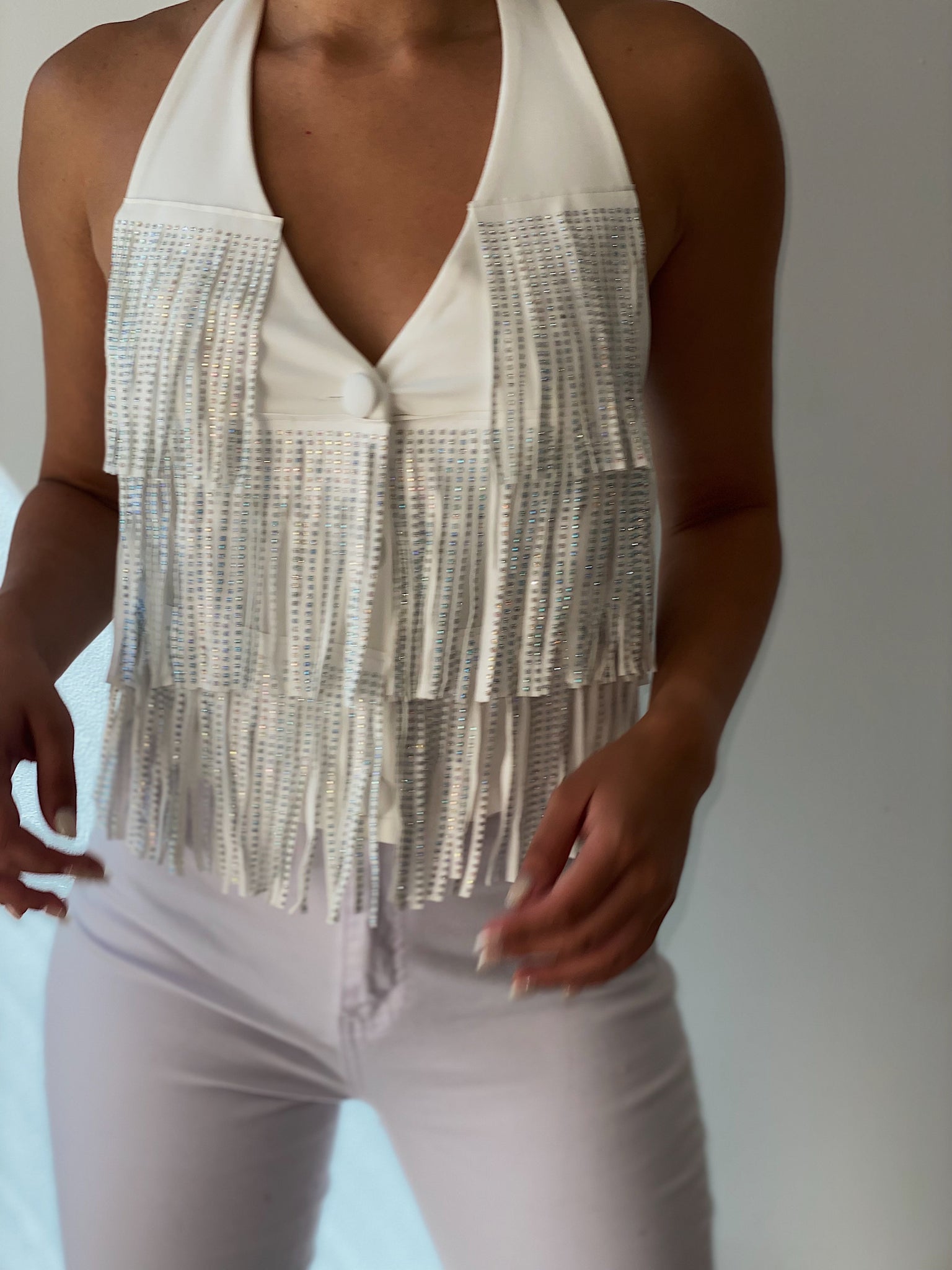 Disco Fringe Vest