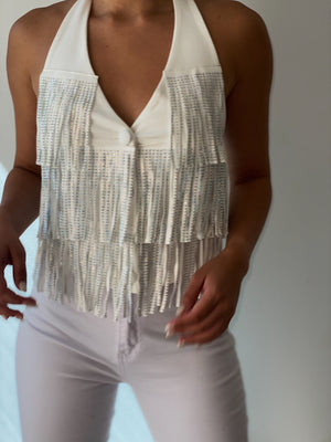 Disco Fringe Vest