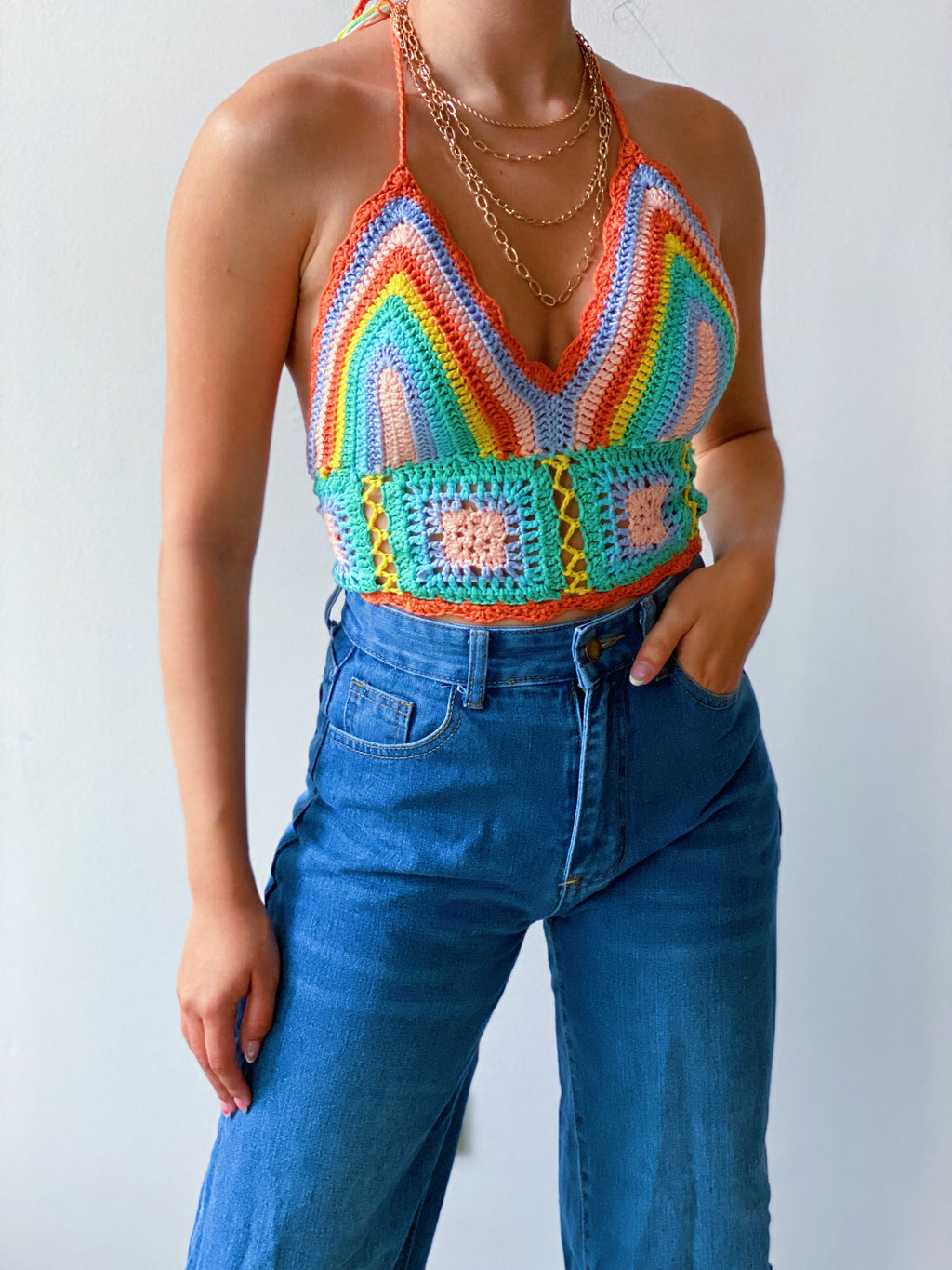 Tequila Sunrise Top