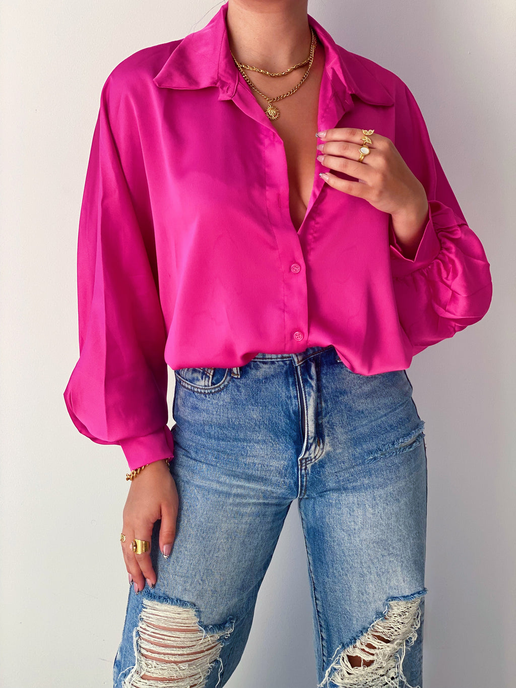 Fushia Fever Blouse