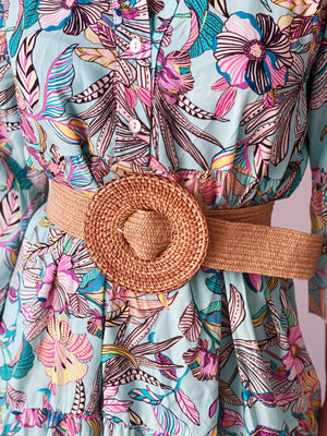 Raffia Belt