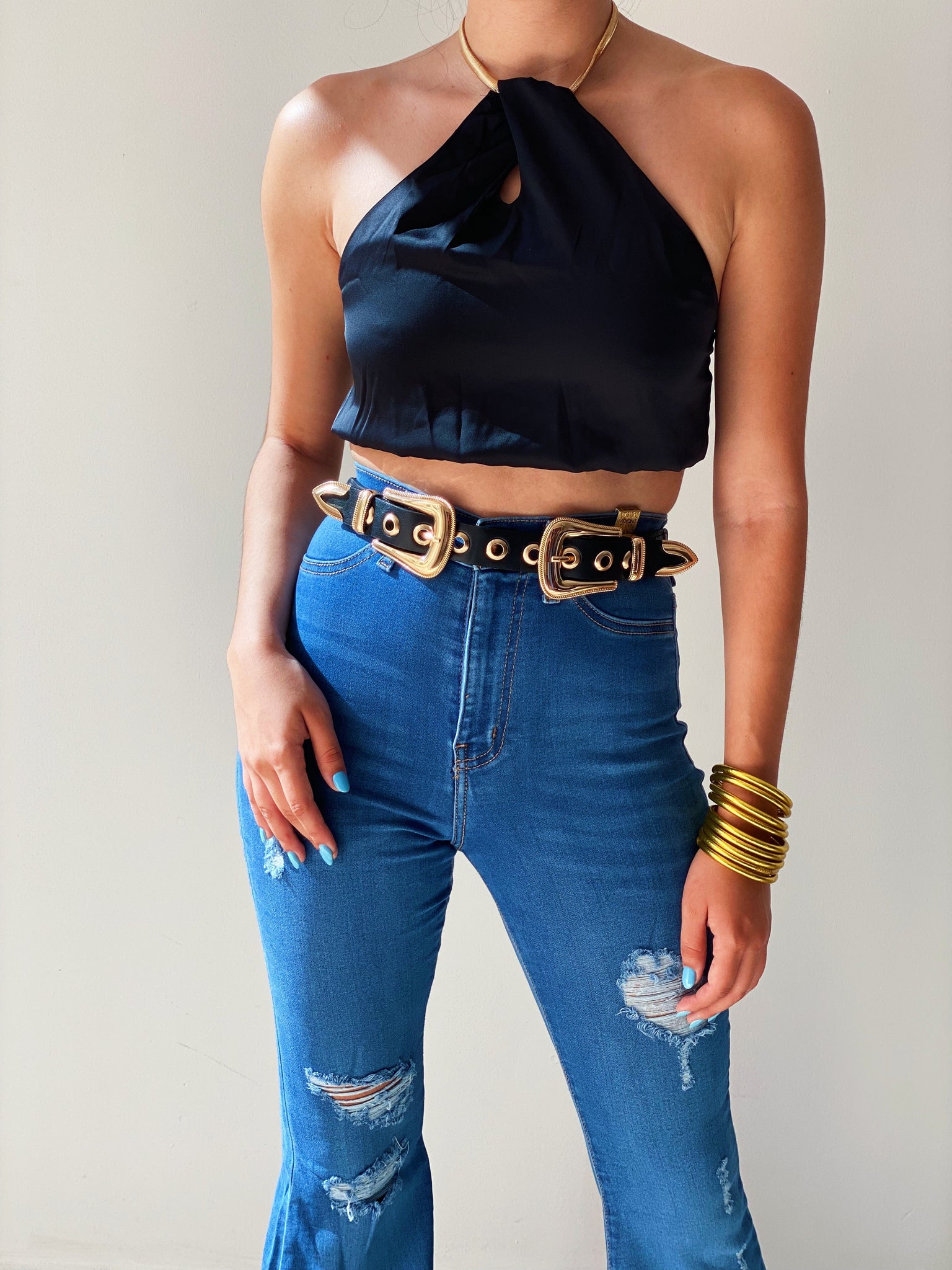 Duffy Chain Crop Top