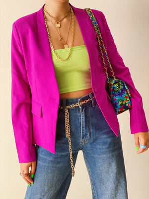 Magenta Blazer