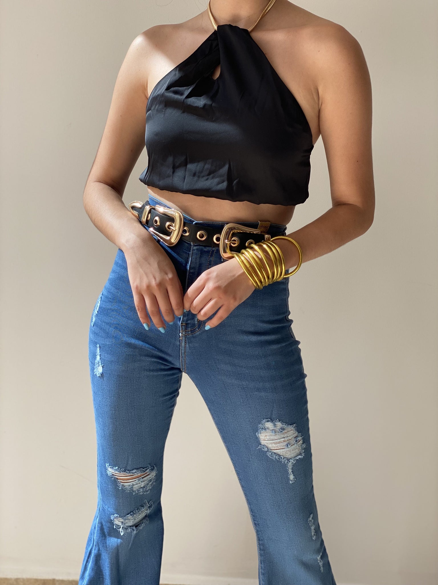 Duffy Chain Crop Top