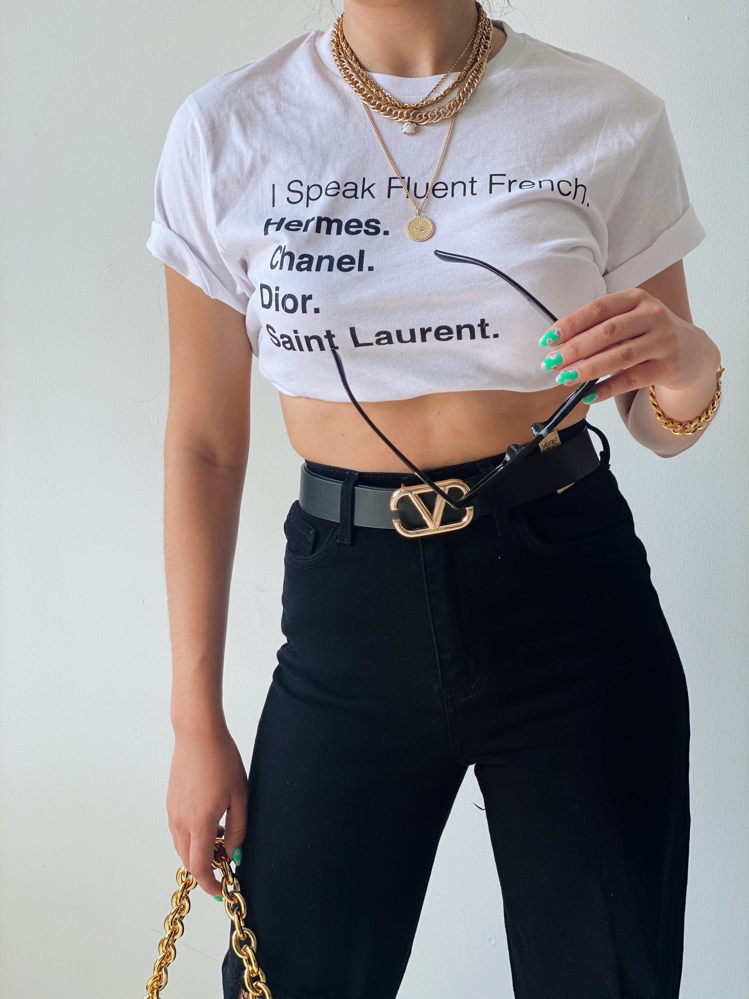 Val Belt in Black