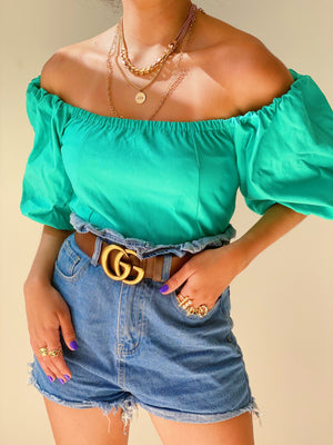 Aquamarine Top