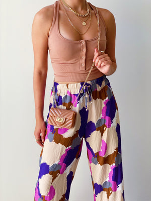 Violet Color Mix Bottom