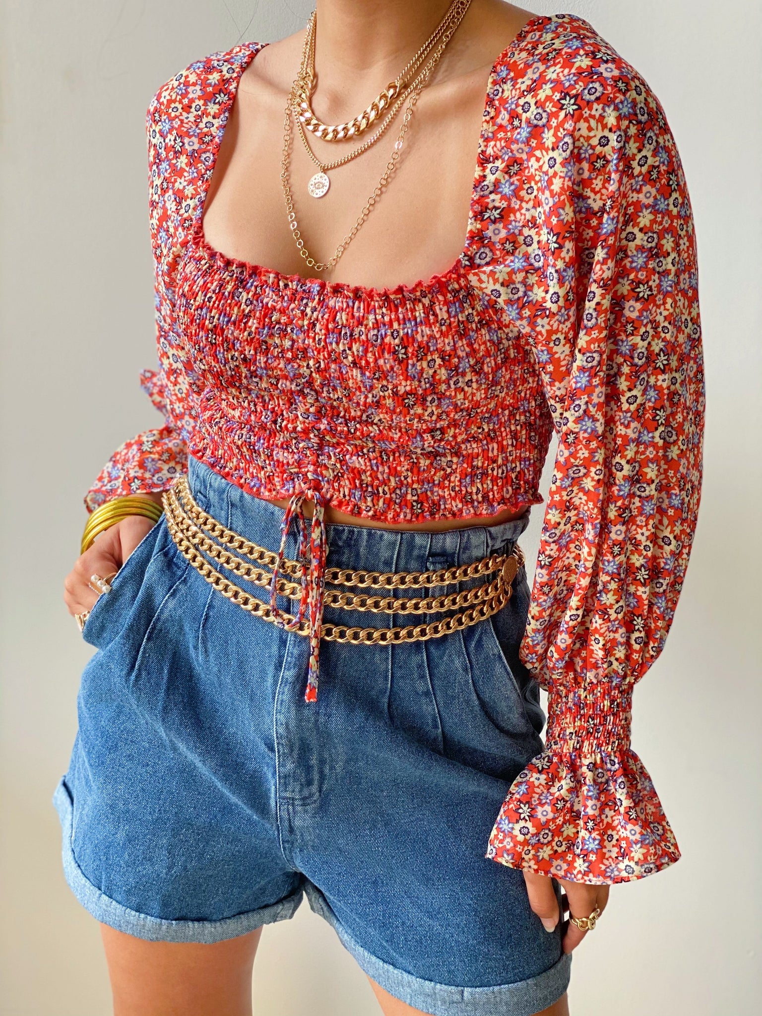 Blooming Rose Top