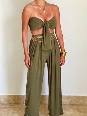 Olive Two Piece Set