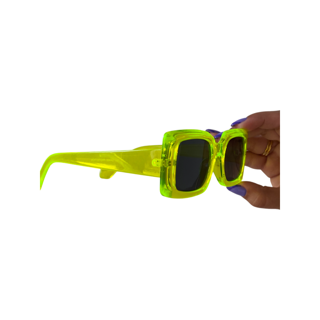 Neon Green Sunglasses