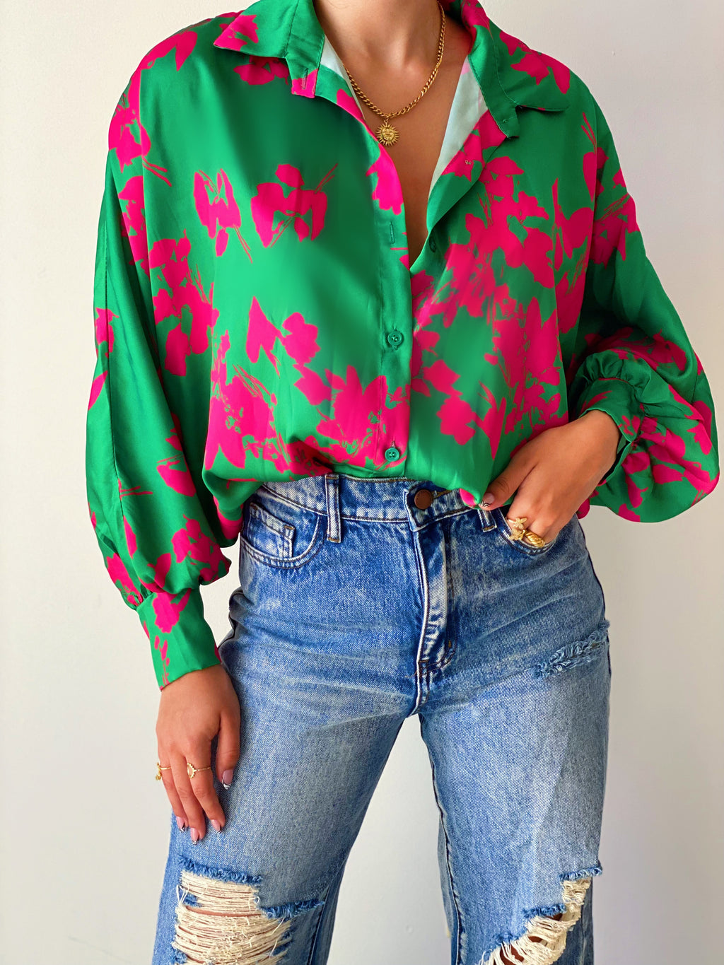 Verde Esperanza Blouse