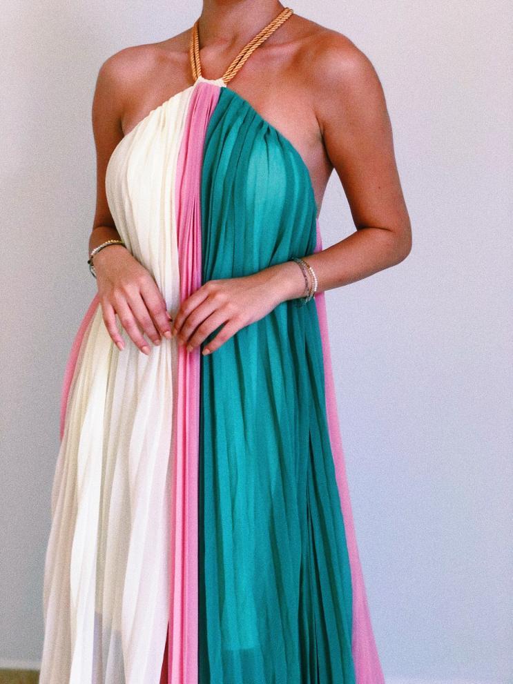 Greek Goddess Maxi Dress